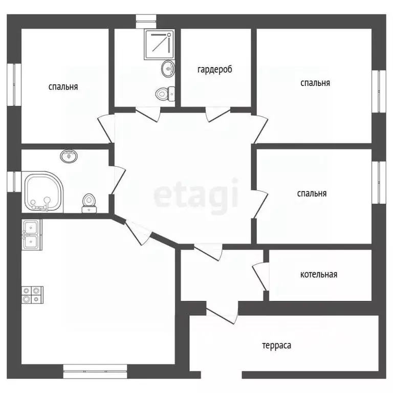 Дом в Тюменская область, Тюмень Кленовая ул. (106 м) - Фото 2