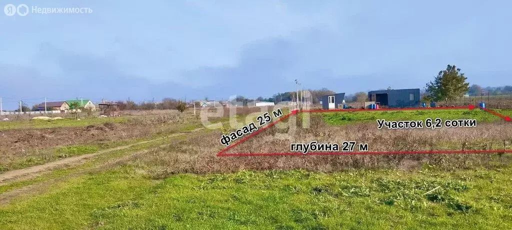 Участок в Краснодарский край, муниципальный округ Анапа, хутор Чёрный ... - Фото 1