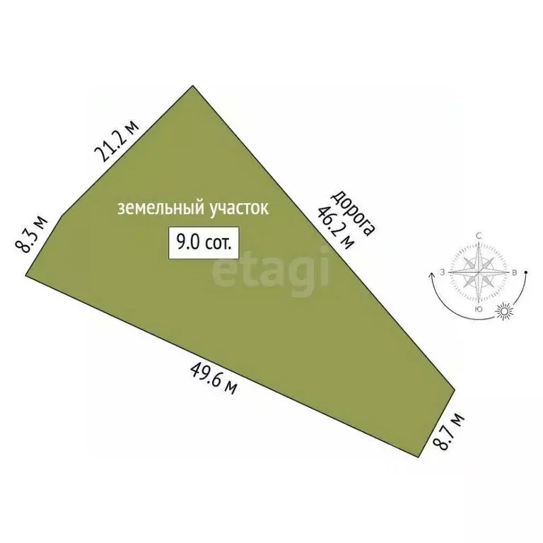 Участок в Владимирская область, Петушинский район, Нагорное ... - Фото 2