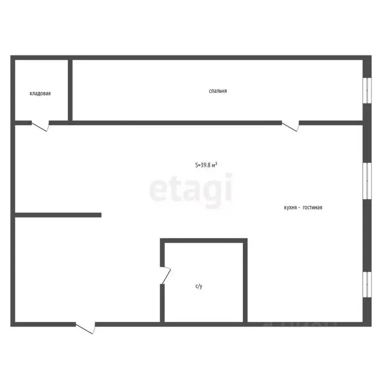 2-к кв. Кемеровская область, Ленинск-Кузнецкий просп. Кирова, 114 ... - Фото 2