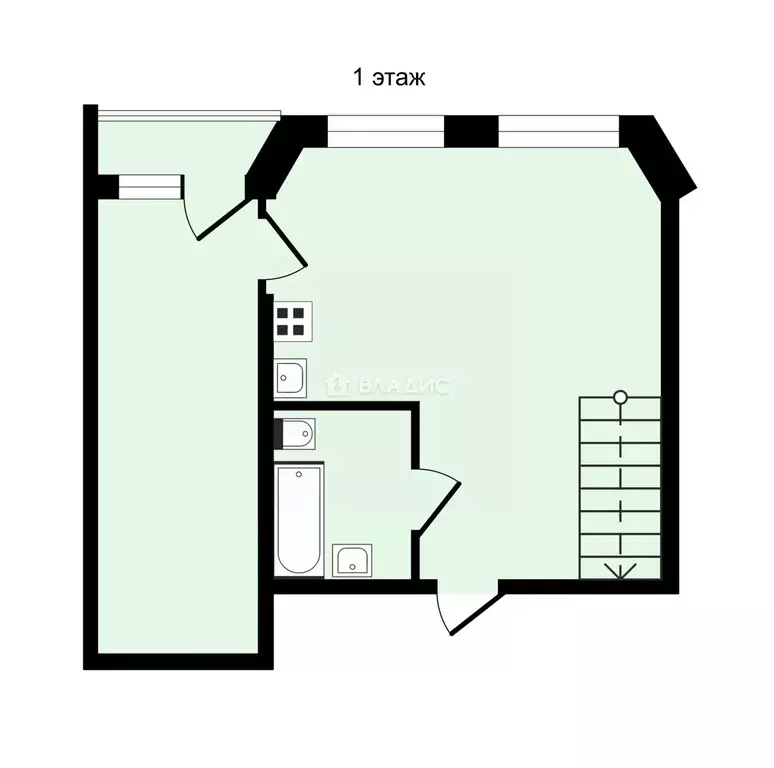 2-к кв. Московская область, Одинцовский городской округ, с. Немчиновка ... - Фото 2