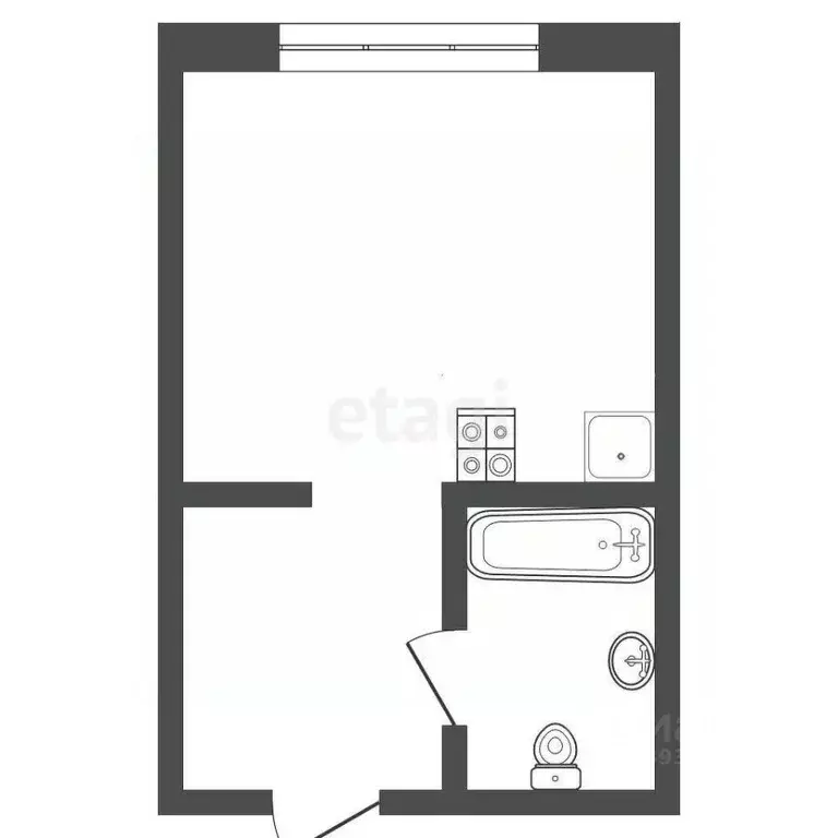 Студия Тюменская область, Тюмень Интернациональная ул., 199к9 (18.6 м) - Фото 1