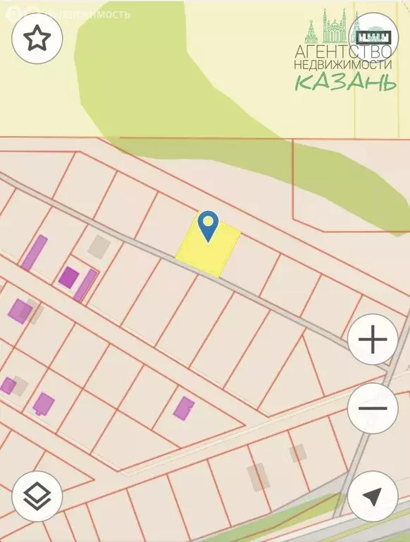 Участок в Зеленодольский район, Большекургузинское сельское поселение, ... - Фото 2