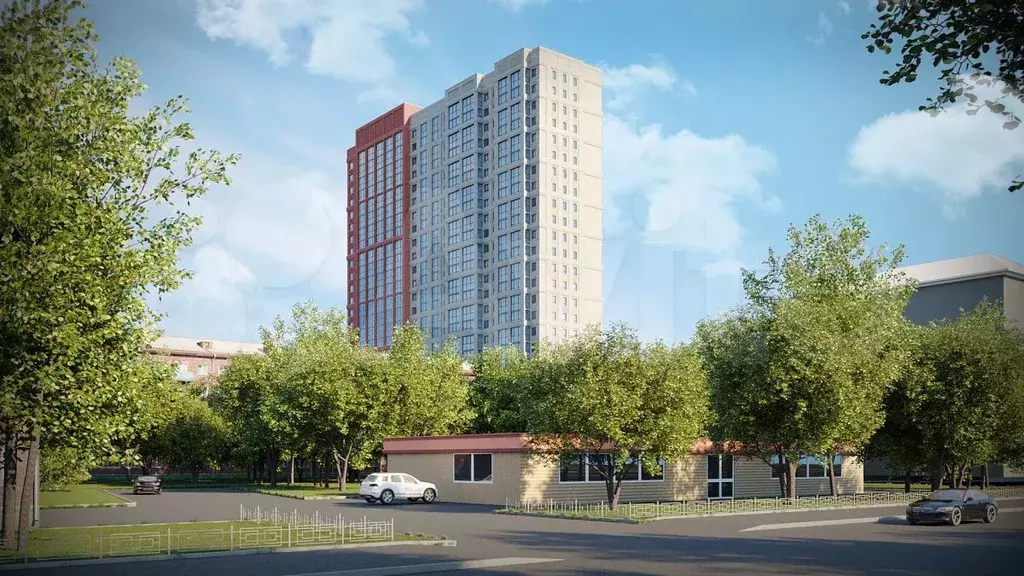 Квартира-студия, 25,9 м, 21/25 эт. - Фото 0