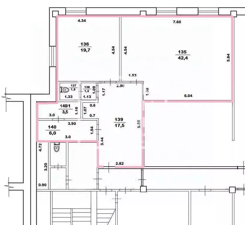 Офис в Башкортостан, Уфа просп. Салавата Юлаева, 3 (88 м) - Фото 2