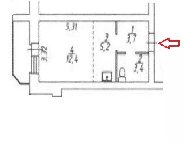 Квартира-студия: Хабаровск, улица Фурманова, 6 (24.7 м) - Фото 1