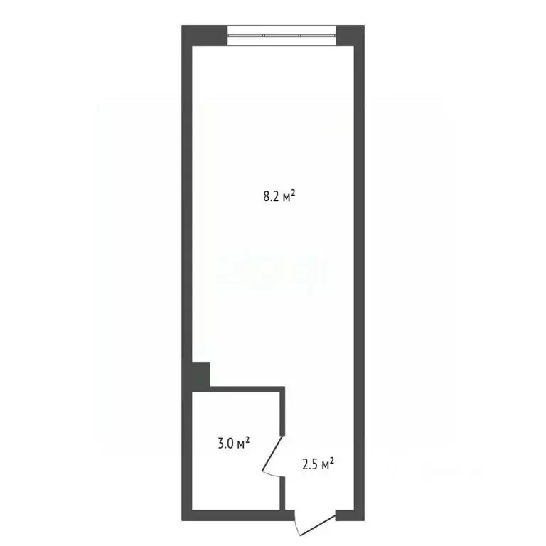 Студия Красноярский край, Красноярск Лесопарковая ул., 21 (17.4 м) - Фото 1
