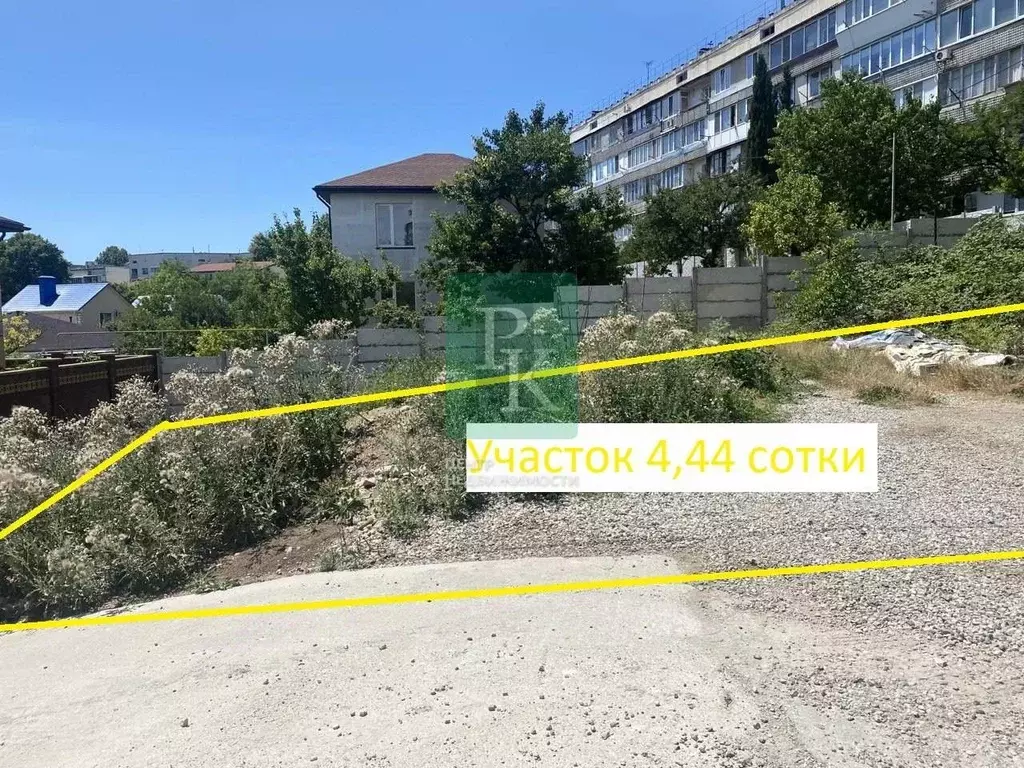 Участок в Севастополь Яблоня СТ, ул. 5-я Сарандинаки (4.44 сот.) - Фото 0