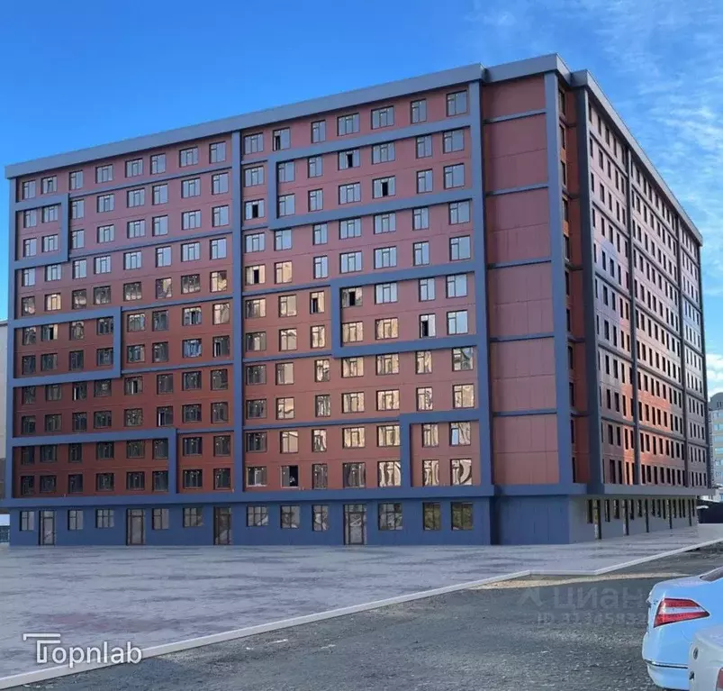 2-к кв. Кабардино-Балкария, Нальчик ул. Тарчокова, 35 (77.2 м) - Фото 0