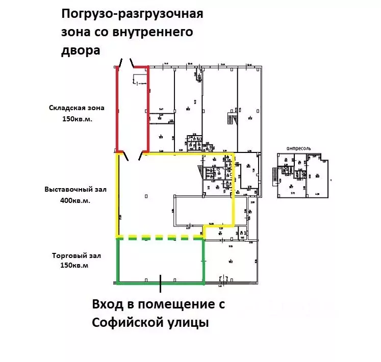 Помещение свободного назначения в Санкт-Петербург Софийская ул., 8к1с3 ... - Фото 1