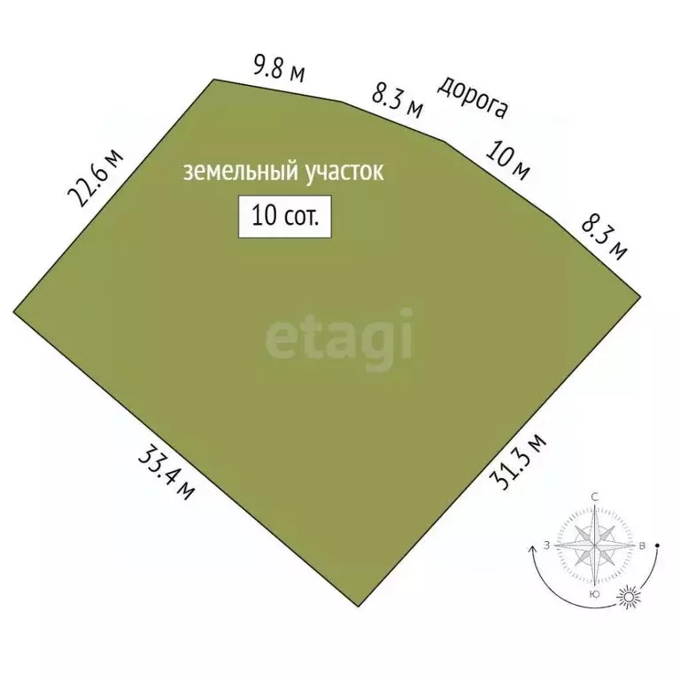Участок в Крым, Ялта ул. Войкова (10.0 сот.) - Фото 2
