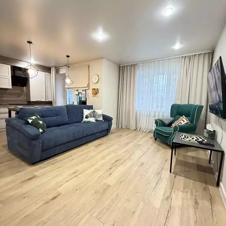 1-к кв. Нижегородская область, Бор Красногорка мкр, 22к1 (39.0 м) - Фото 2