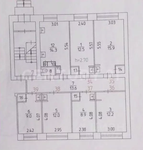 Комната Пермский край, Пермь Заречная ул., 156 (16.0 м) - Фото 2