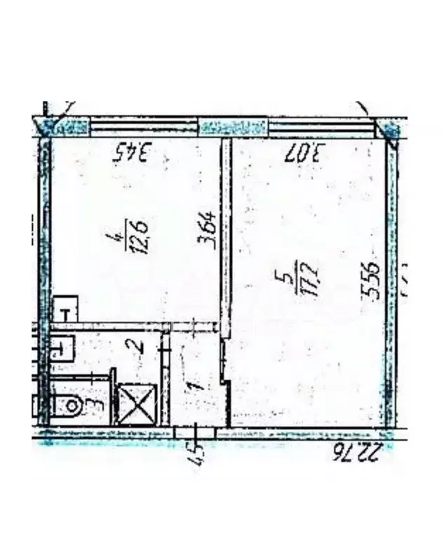 1-к кв. Челябинская область, Челябинск ул. 50-летия ВЛКСМ, 8 (36.4 м) - Фото 2