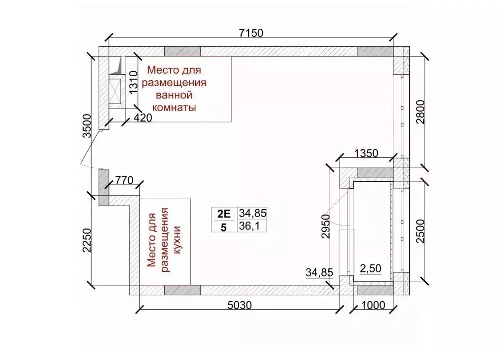 2-к кв. Кемеровская область, Кемерово ул. Дружбы, 10 (36.1 м) - Фото 1