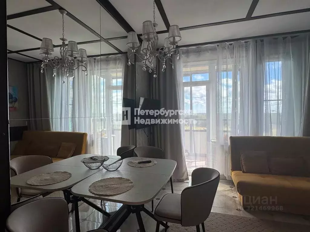 1-к кв. Ленинградская область, Всеволожск ул. Шевченко, 12к4 (36.5 м) - Фото 1