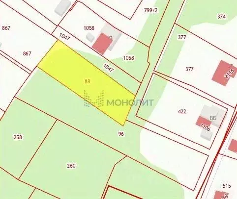 Участок в Нижегородская область, Нижний Новгород с. Новые Ключищи, ул. ... - Фото 2