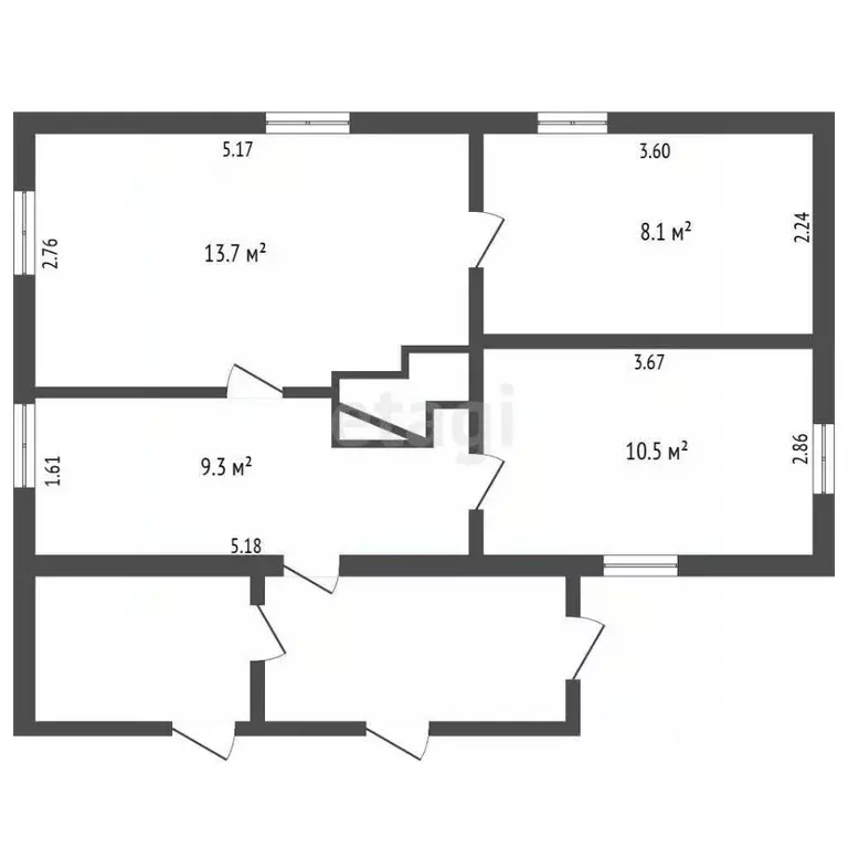 Дом в Кемеровская область, Кемеровский муниципальный округ, д. ... - Фото 2