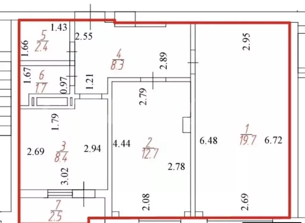 2-к кв. Чувашия, Чебоксары ул. Калинина, 86 (52.8 м) - Фото 2