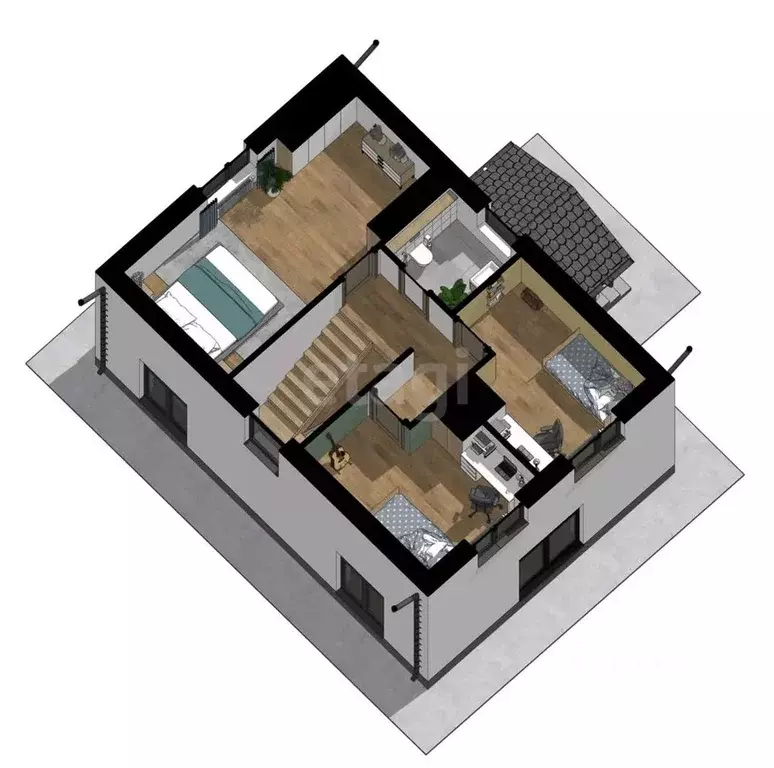 Дом в Ульяновская область, Ульяновский район, Ишеевка рп  (110 м) - Фото 1