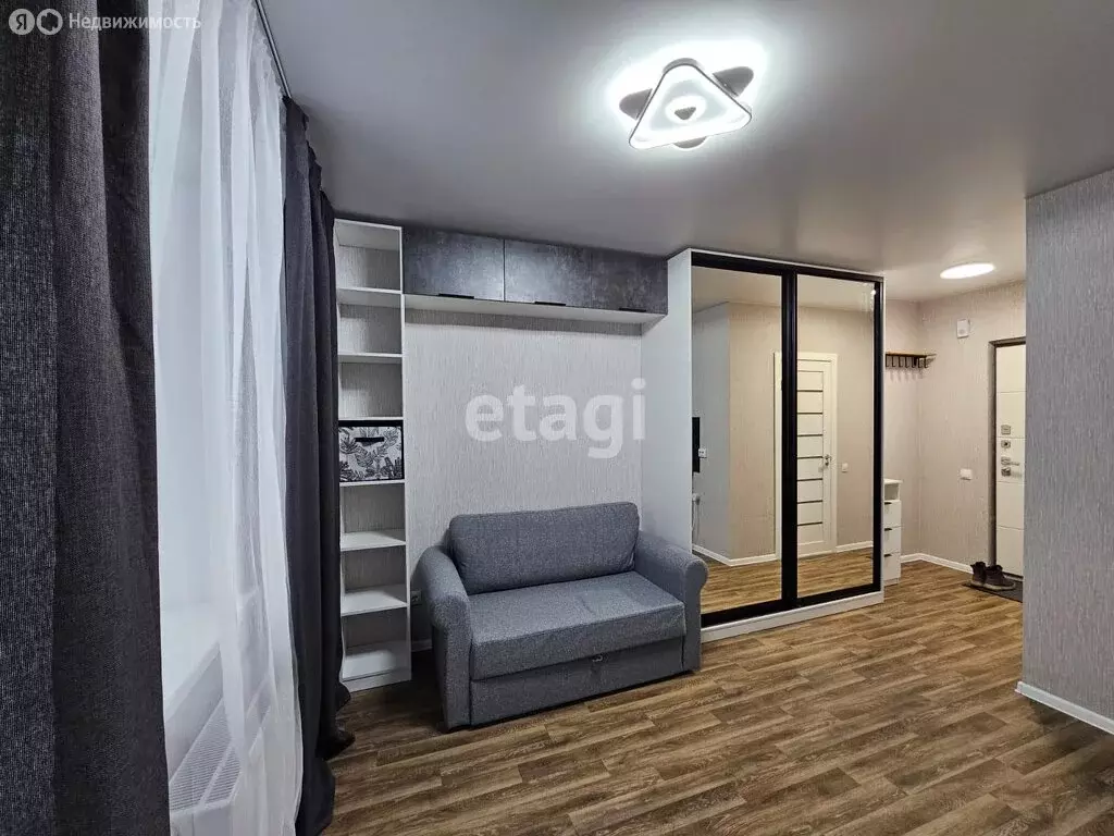 Квартира-студия: посёлок Садовый, микрорайон Околица, 2 (18 м) - Фото 1