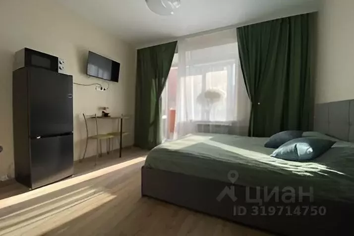 1-к кв. Новосибирская область, Новосибирск ул. Серафимовича, 8 (25.0 ... - Фото 0