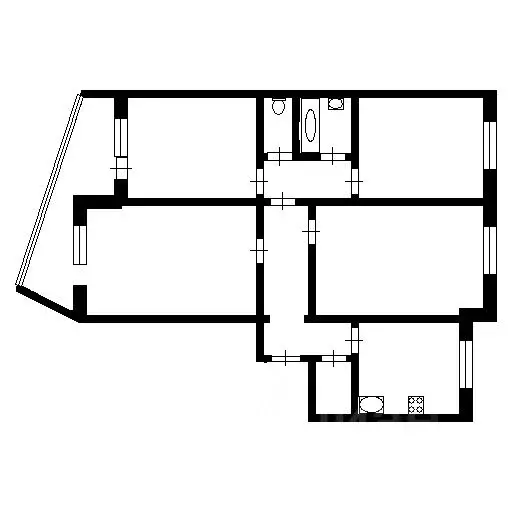 4-к кв. Челябинская область, Челябинск ул. Нахимова, 2 (76.3 м) - Фото 2