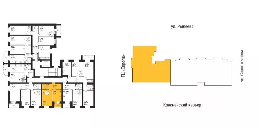 1-к кв. Тамбовская область, Тамбов Телецентр мкр, Европейский-2 жилой ... - Фото 1