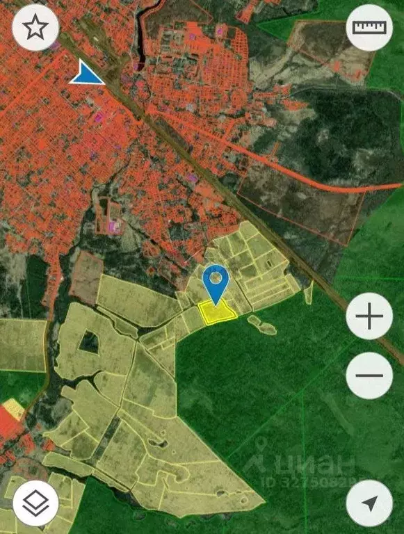 Участок в Новгородская область, Малая Вишера 1 Мая ул. (627.0 сот.) - Фото 2