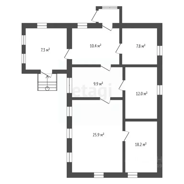 Дом в Воронежская область, Рамонский район, Березовское с/пос, с. ... - Фото 2