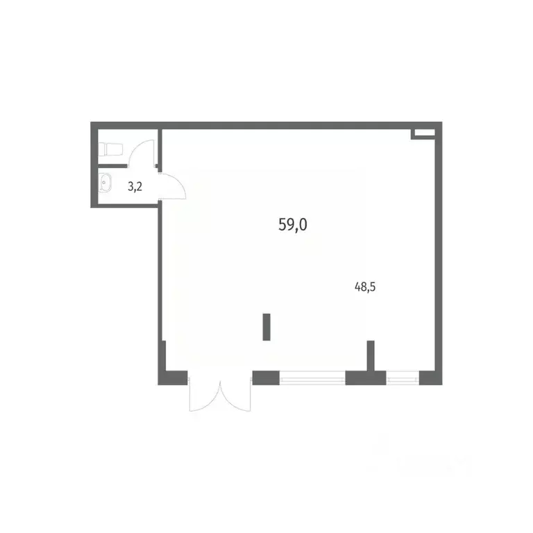 Помещение свободного назначения в Калининградская область, Гурьевск ... - Фото 2