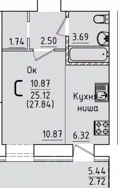 Студия Коми, Сыктывкар Колхозная ул., 16 (27.88 м) - Фото 1