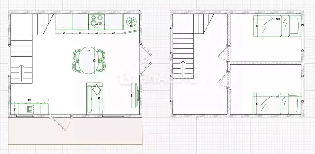 Дом в Пензенская область, Пензенский район, Богословский сельсовет, ... - Фото 2