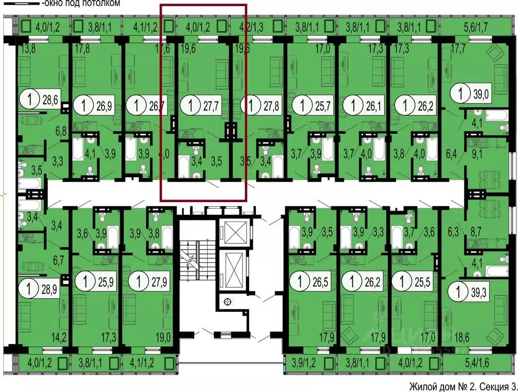 1-к кв. Красноярский край, Красноярск Лесопарковая ул., 25 (29.0 м) - Фото 2