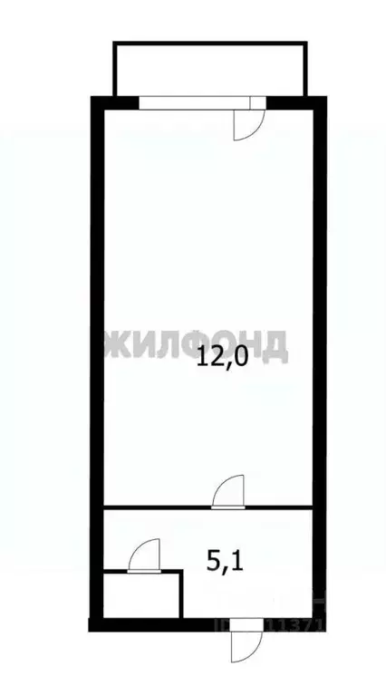 Комната Новосибирская область, Новосибирск просп. Дзержинского, 38 ... - Фото 1