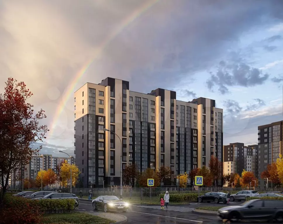 3-к. квартира, 81,3 м, 12/12 эт. - Фото 1