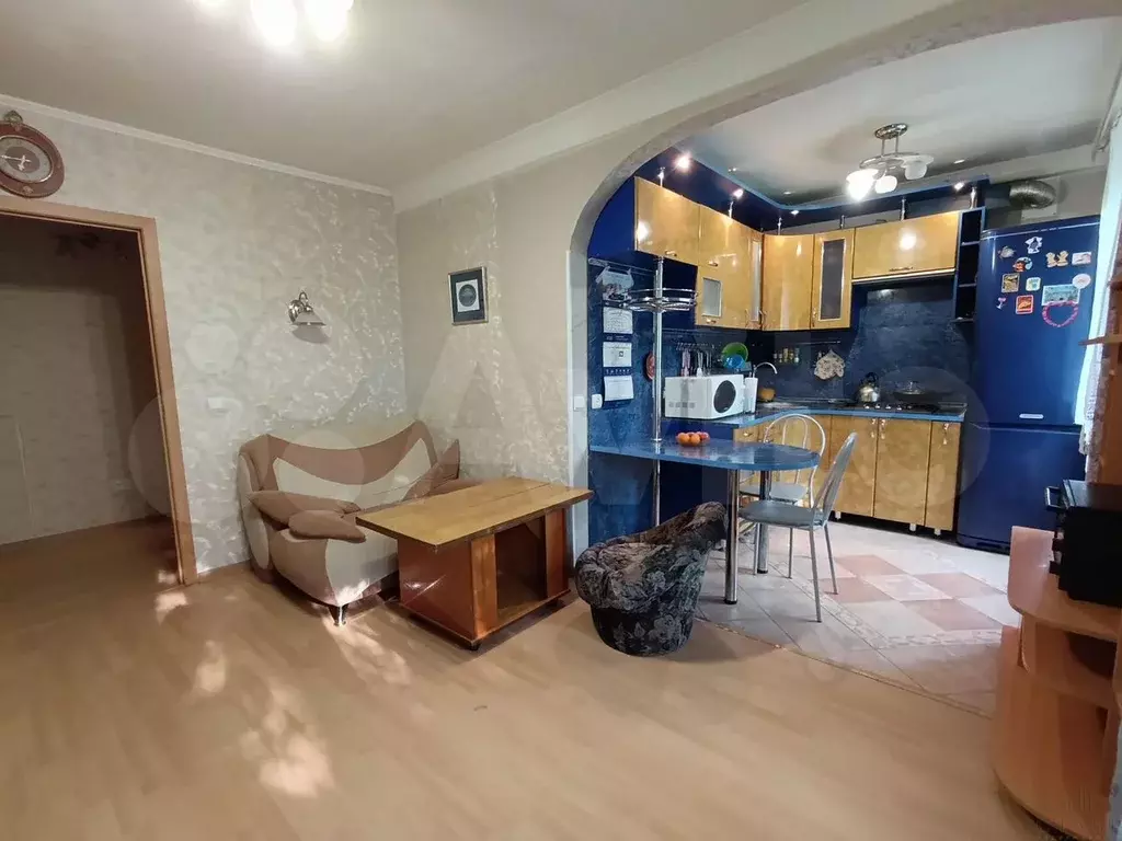 1-к. квартира, 46,4 м, 2/5 эт. - Фото 1