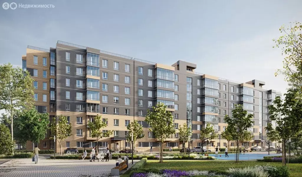 1-комнатная квартира: Мамоны, микрорайон Западный (37.43 м) - Фото 2