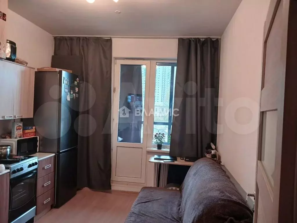1-к. квартира, 30,4 м, 3/17 эт. - Фото 1