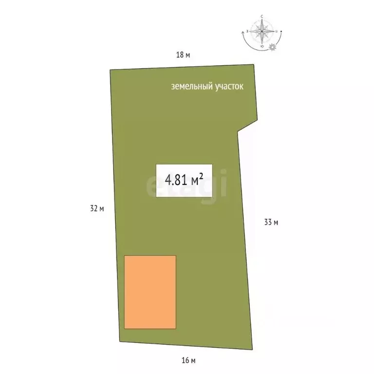 Участок в Алтай, Горно-Алтайск Интернациональная ул., 19/2 (4.81 сот.) - Фото 2