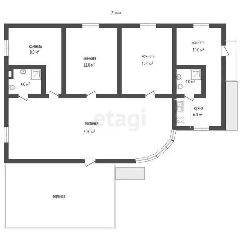 Дом в Судак, улица Ачиклар (148.7 м) - Фото 1