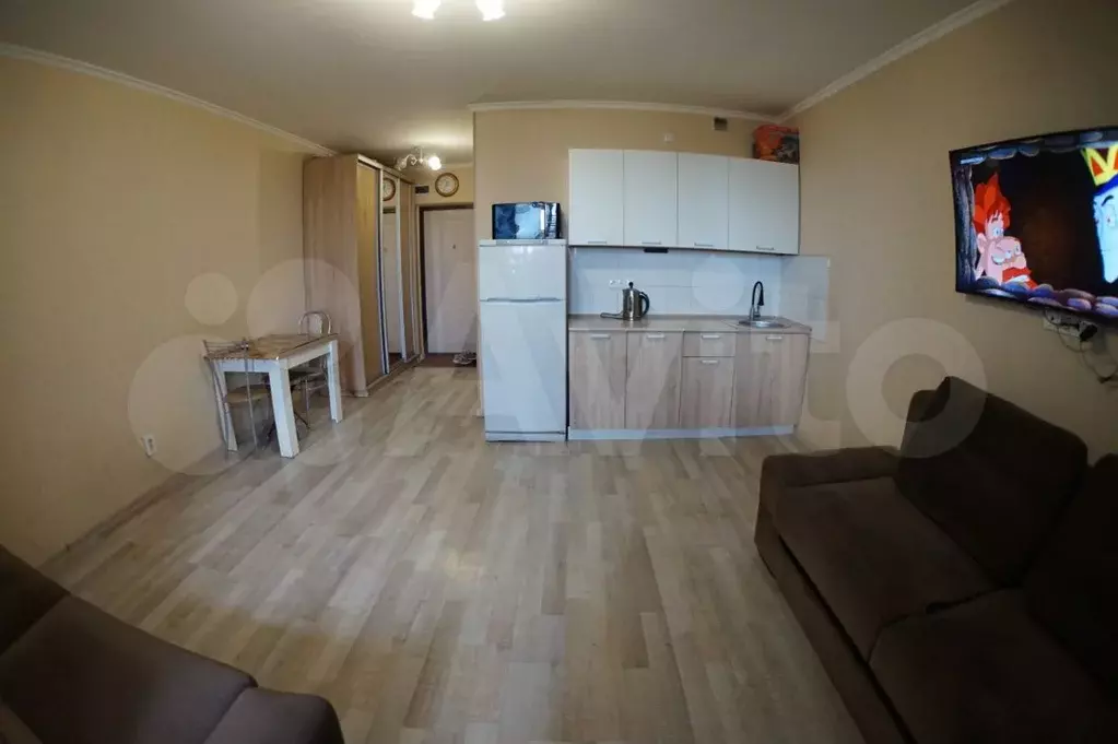 Квартира-студия, 32 м, 4/17 эт. - Фото 1