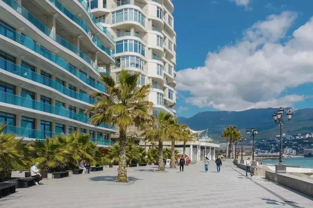 1-к кв. Крым, Ялта Приморский парк имени Гагарина кв-л, 3 (60.0 м) - Фото 0