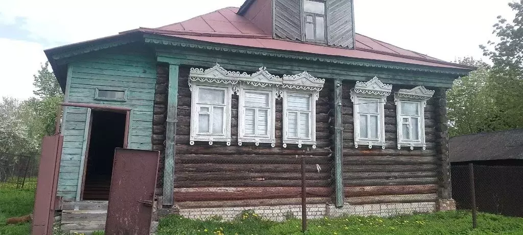 Дом в Нижегородская область, Вачский муниципальный округ, деревня ... - Фото 1