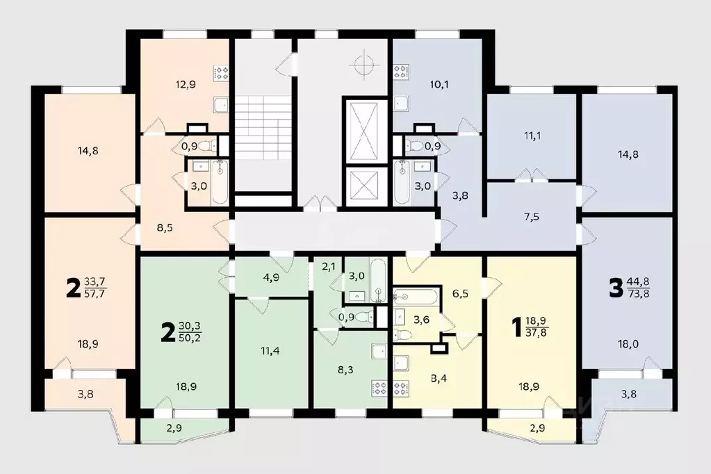 1-к кв. Москва Крылатская ул., 29К1 (37.8 м) - Фото 1