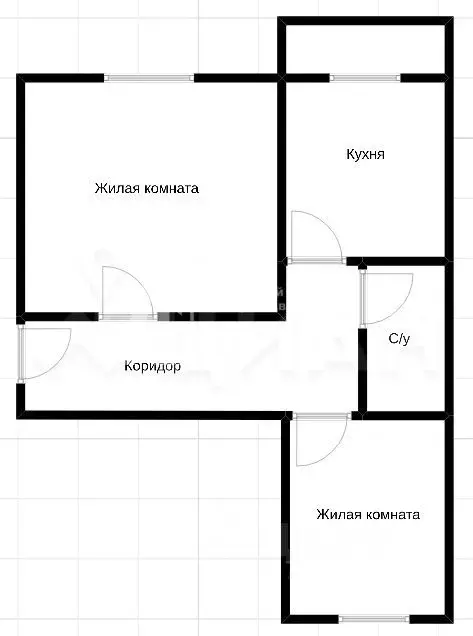 2-к кв. Татарстан, Казань ул. Татарстан, 52 (50.9 м) - Фото 2