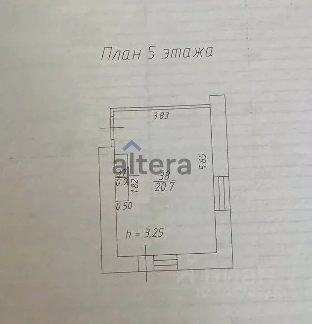 Студия Татарстан, Казань ул. Нурсултана Назарбаева, 35к1 (21.0 м) - Фото 1