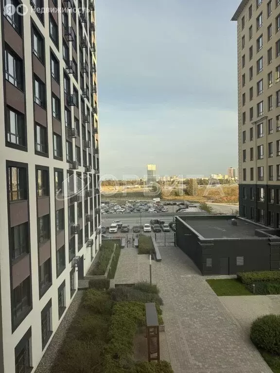 1-комнатная квартира: Тюмень, улица Пожарных и Спасателей, 1к1 (45.1 ... - Фото 2