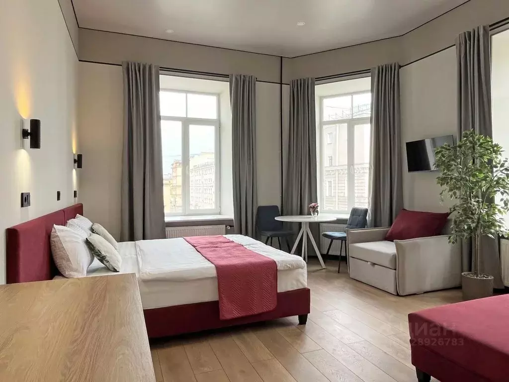 Комната Санкт-Петербург Невский просп., 111/3 (30.0 м) - Фото 1