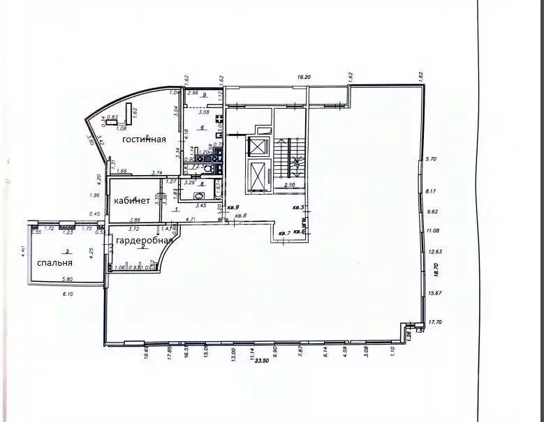 4-к кв. Краснодарский край, Новороссийск ул. Карла Маркса, 17 (117.9 ... - Фото 1